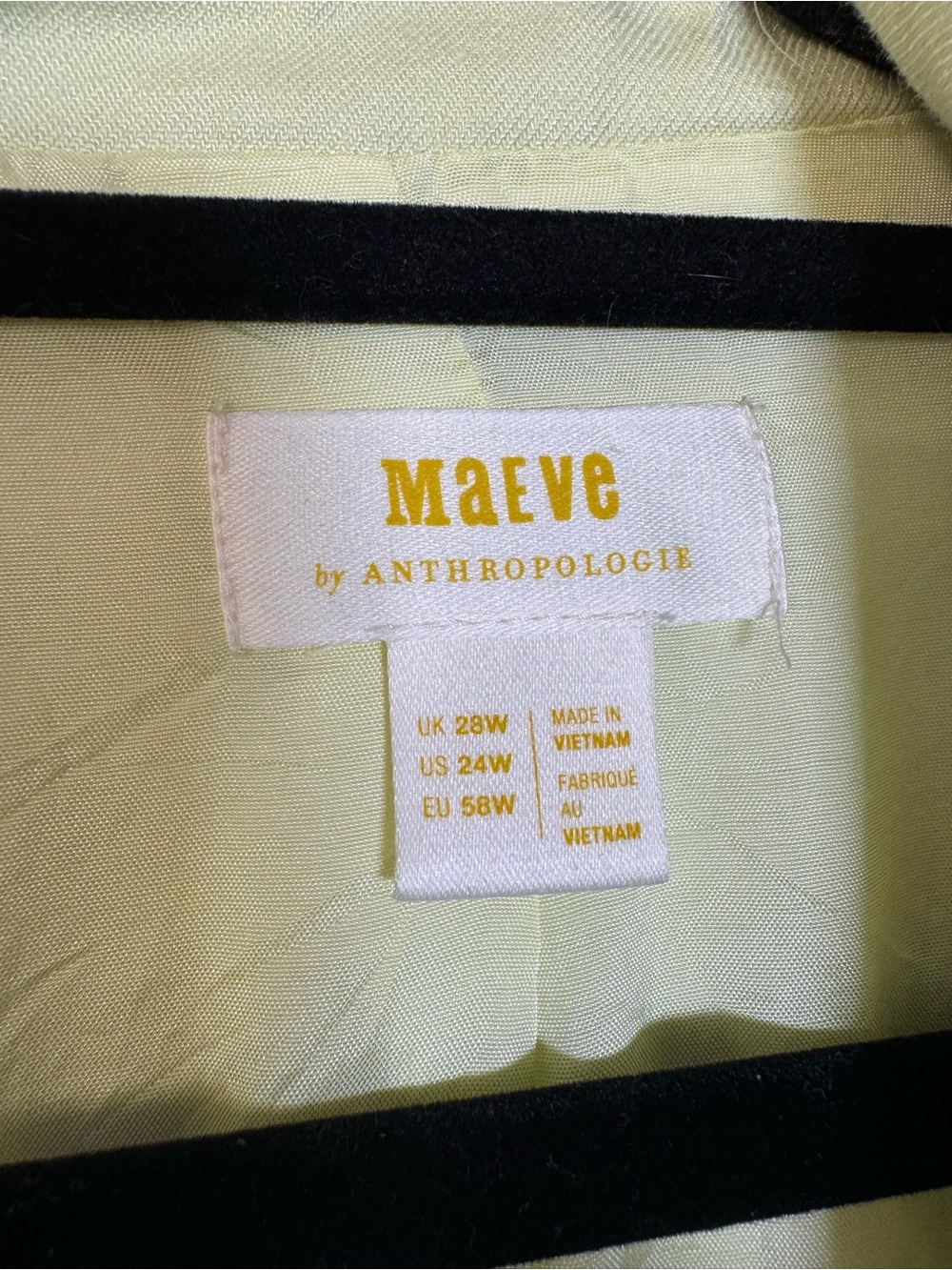 Anthropologie Maeve Linen Blend Oversized Blazer - Picture 5 of 16